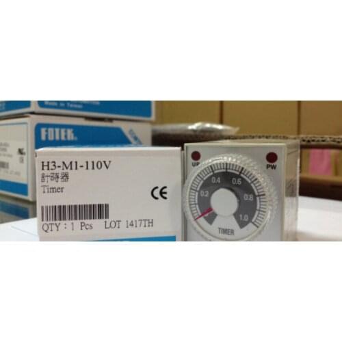 Taiwan new original FOTEK H3-M1-110V time relay
