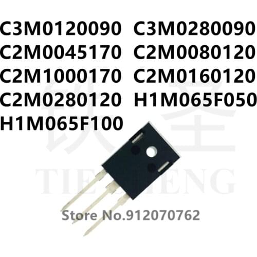 10PCS C3M0120090 C3M0280090 C2M0045170 C2M0080120 C2M1000170 C2M0160120 C2M0280120 H1M065F050 H1M065F100 TO-247