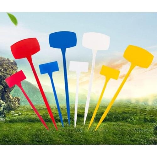 10Pcs/Set Garden Tag Multi-use Waterproof PP Yard Plant Tag for Home Decor Address Signs