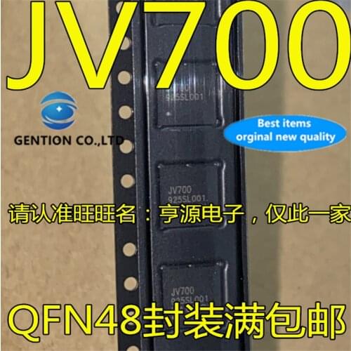 5Pcs JV700 232SL001 Silkscreen JV700 QFN-48 Key IC in stock 100% new and original
