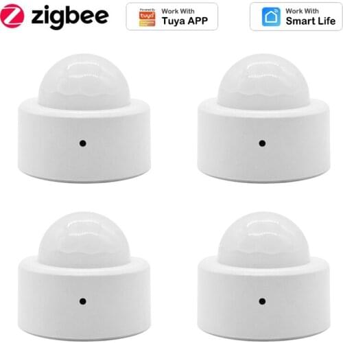 Zigbee 3.0 Human Body Motion Sensor For Tuya Smart life APP Wireless Body Movement PIR Detector Home Automation Detect By Phone