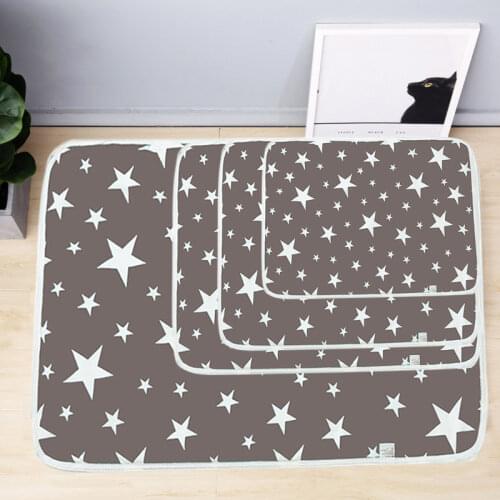 Washable Pet Pee Pad Reusable Diapers for Pet Mat Urine Absorbent Waterproof Training Pad Dog Puppy Car Seat Cover Dog Bed