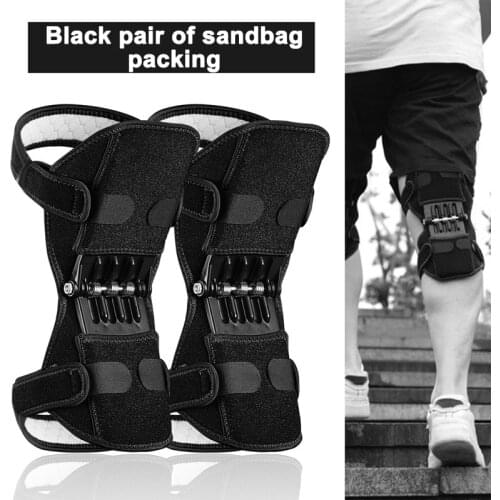 Joint Support Knee Pads Breathable Non-Slip Power Lift Joint Knee Pads Powerful Rebound Spring Force Knee Booster Leg Protector