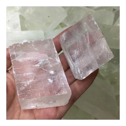 Natural Optical Calcite Raw Iceland Spar Natural stones and Minerals Healing stones
