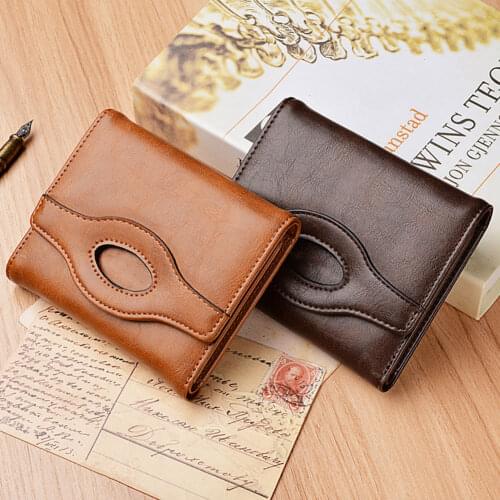 2021 New Fashion Men Wallets Small Wallet Men Money Purse Coin Bag Zipper Short Male Wallet Card Holder Slim Purse Money Wallet