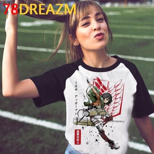 Attack on Titan Titans Attack t shirt t-shirt female ulzzang grunge japanese 2021 plus size t shirt kawaii