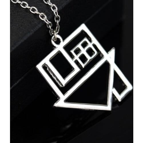 Rock Band The-Neighborhood-Rock Music Pendant Inverted House Home Necklace Jewelry Housewarming Gift For Friends
