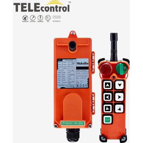 Telecontrol UTING F21-E2 Industrial Remote Control 6 Channel Single Speed Buttons for Crane Hoist