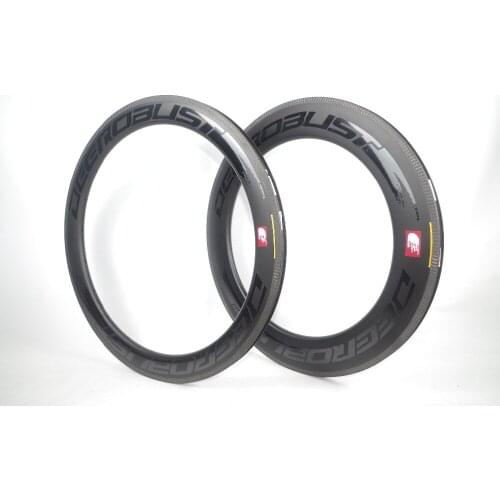 R6088R 700C Combo Front 60mm Rear 88mm CLINCHER Carbon Road Bike Wheel Rims TUBELESS ready