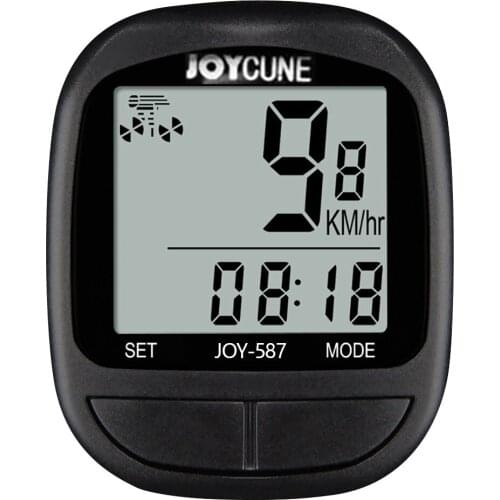 Bicycle Wired Odometer MTB Bike Cycling Stopwatch Speedometer Watch LED