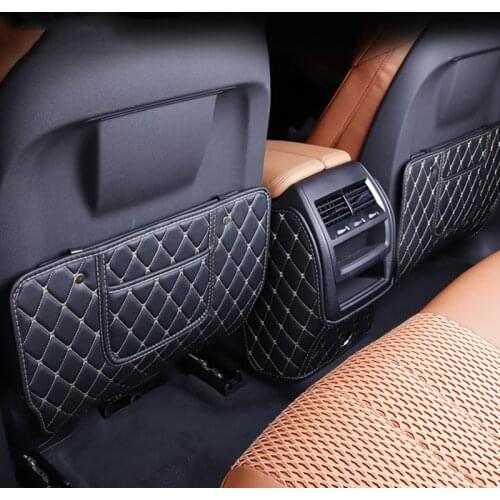 Car Rear Seat Protection Pad Interior Modification Anti-kick Mat Car Styling Trim Accessories For BMW X5 G05 2019 Decoration