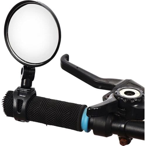 Mountain Bike Rearview Mirror Wide-angle Plane Mirror Bicycle Mirror Plane Safety Mirror Riding Equipment
