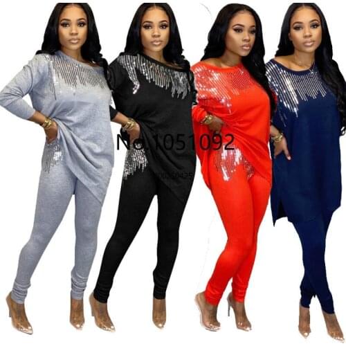 2020 Dashiki Traditional African Clothing Two Piece Set Women Africaine Print Bodycon Dress+Pants African Clothes