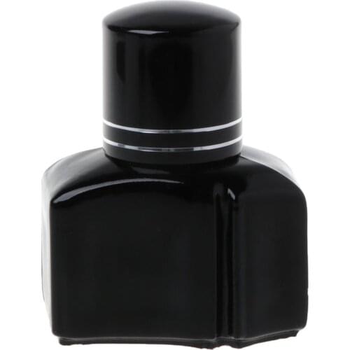 25ml Bottled Glass Black Smooth Writing Fountain Pen Ink Refill School Student Stationery Office Supplies