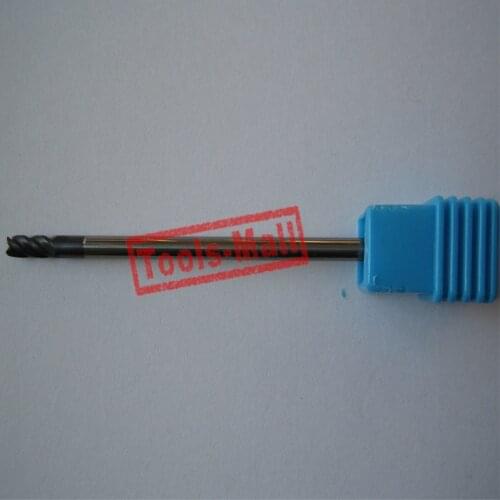 3mm D3*8*D3*75 4 Flutes HRC55 Flat Square End mills Milling cutters CNC Spiral Router bits carbide cutter CNC tools