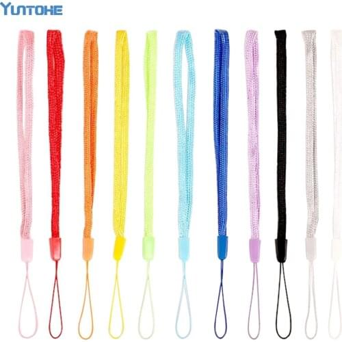 Free DHL 5000pcs/Lot Mobile Phone Strap mobile phone short length of rope digital camera usb flash drive lanyard mp3 4 lanyard
