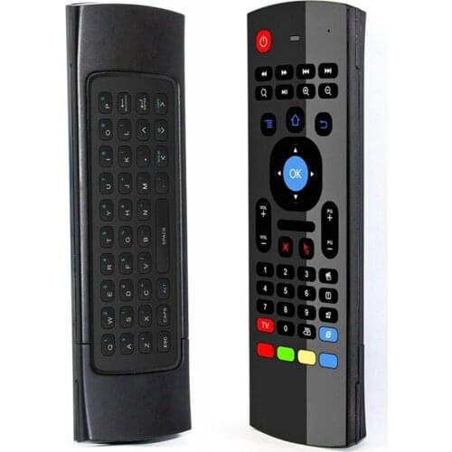 MX3 2.4G Wireless Keyboard Controller Remote Control Air Mouse for Smart Android 7.1 TV Box x96 mini s905w tx3 tvbox