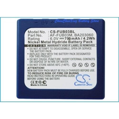 Cameron Sino 700mAh Battery BA203060 for HBC BA222060, FUB 3A, FUB3A, Radiomatic BA203060, BA222060, Fub03A, Micron 4, Micron 5