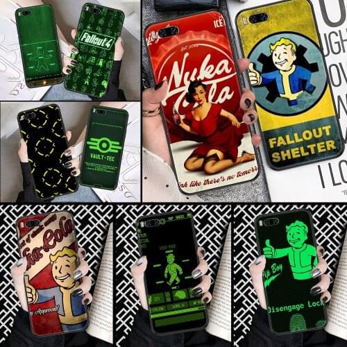 Game Fallout Shelter Phone case For Xiaomi Mi Max Note 3 A2 A3 8 9 9T 10 Lite Pro Ultra black luxury funda 3D back fashion prime