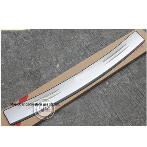 For Volkswagon Golf 6 Mk6 GTI 2009 2010 2011 2012 Stainless Steel Rear Trunk Threshold Bumper Protector Guard Plate Trim