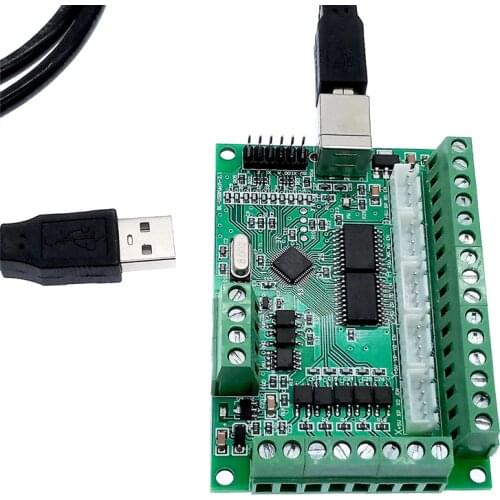 1pcs Driver board breakout board CNC USB MACH3 100Khz 5 axis interface driver motion controller