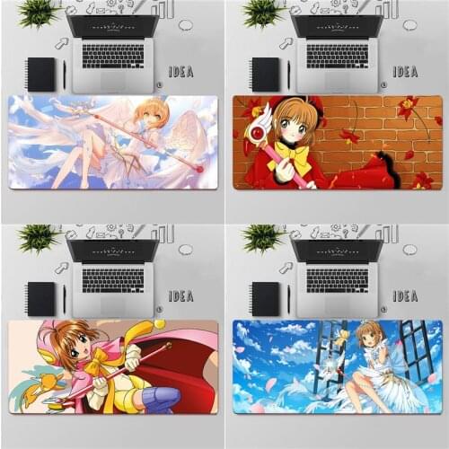 Maiya Top Quality Anime Card captor Sakura gamer play mats Mousepad Free Shipping Large Mouse Pad Keyboards Mat