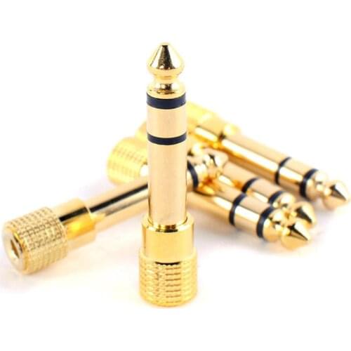 Ugreen Jack 3.5 Speaker Connector 6.35mm Male to 3.5mm Female Audio Connector 3.5 Jack Aux Cable for Speaker Guitar Jack 6.35