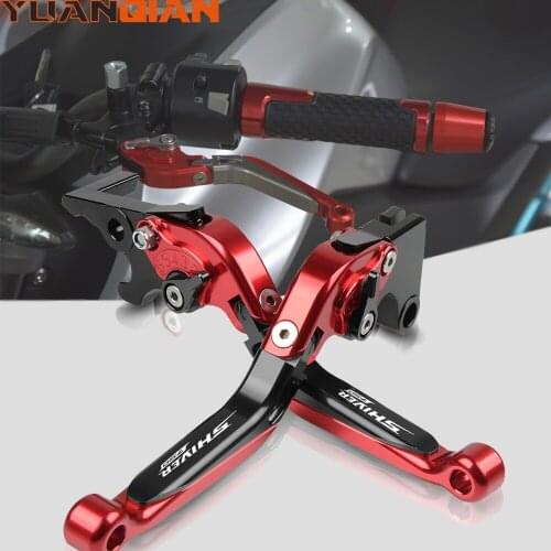 Motorcycle Brake Clutch Levers Adjustable Folding Extendable For Aprilia SHIVER 750/ GT 2007-2016 2008 2009 2010 2011 2012 2013