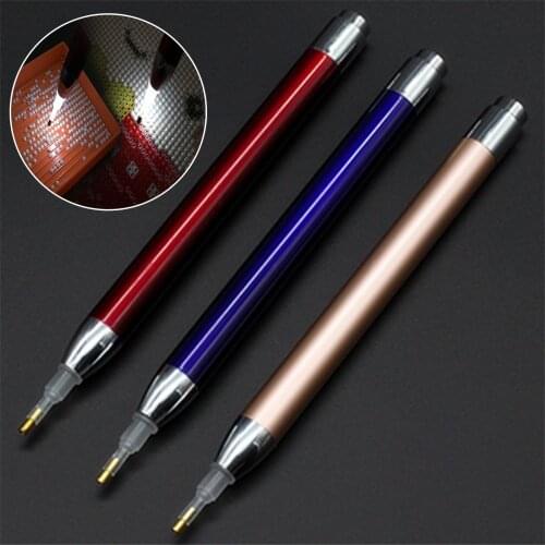 Luminous LED Light Diamond Painting Dotting Drill Pen 5D DIY Embroidery Rhinestone Mosaic Diamond Painting Cross Stitch Pen Tool