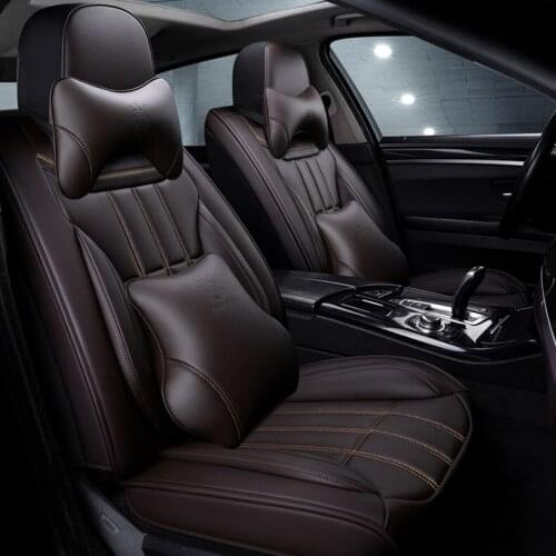Universal PU Leath car seat cover for Maserati Levante GRANTURISMO Quattroporte GHIBLI accesorio para auto All for a car styling