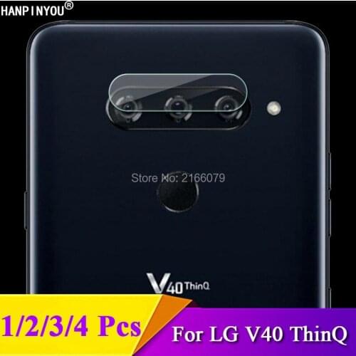 1/2/3/4 Pcs/Lot For LG V40 ThinQ V405QA V405UA6.4" Rear Camera Lens Protective Protector Cover Soft Tempered Glass Film Guard