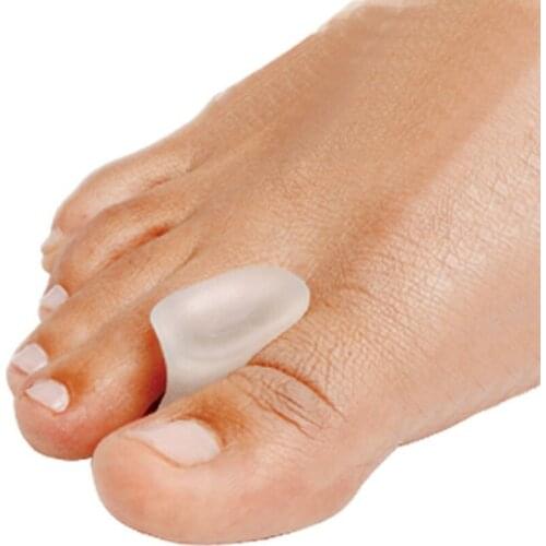 1 Pair Silicone Gel Toe Separators Orthotics Bunion Separators Toe Stretchers Toe Buddy Nail Tools