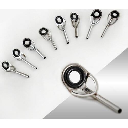 10 Sandpiper Guide Ring Top Ring Guide Eye Ring Sea Bream Guide Ring Top Ring Fish Rod Wire Ring Rock Fishing Ceramic Wire Ring