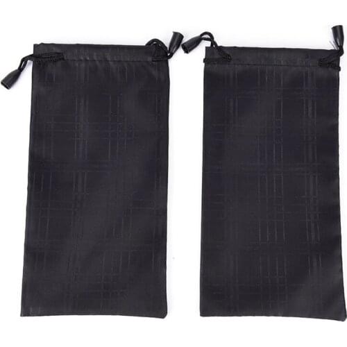 Sunglasses Bag Soft Waterproof Cloth Glasses Pouch Sunglasses Case 10 pcs