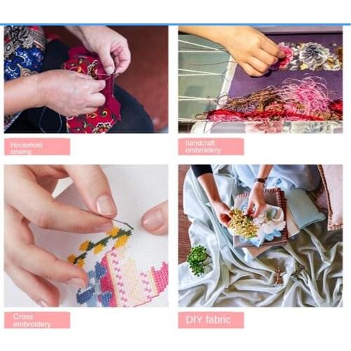 50Pcs/set Rainbow Color Sewing Craft Cross Stitch Embroidery Thread Floss