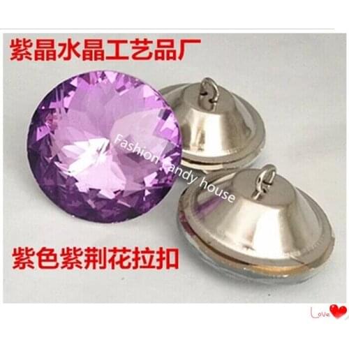 A1 Furniture Accessories crystal button buckle pouch crystal lens 20mm background wall decoration buttons