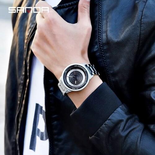 BASID Hot Sell Men Watch Fashion Creative Casual Quartz Wristwatch For Gift Male Gentleman Clocks Top Brand Luxury Drop Shipping