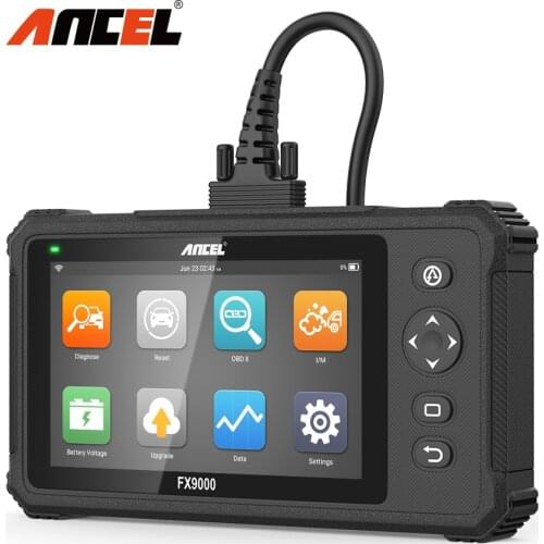 Ancel FX9000 OBD 2 Diagnostic Auto Scanner OBD2 Car Diagnosis Tools WiFi All System Oil EPB ABS SAS Reset Automotivo Scanner