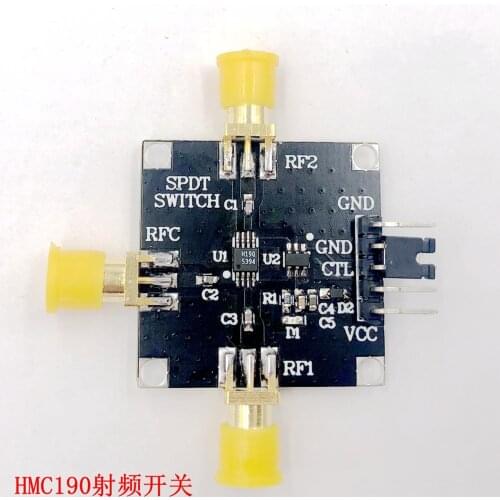 HMC190 HMC284 RF switch module DC 10M-3.5GHZ bandwidth RF single pole double throw switch SPDT Switch FOR Wireless LAN
