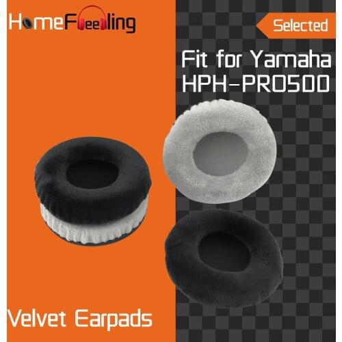 Homefeeling Earpads for Yamaha HPH PRO500 Headphones Earpad Cushions Covers Velvet Ear Pad Replacement