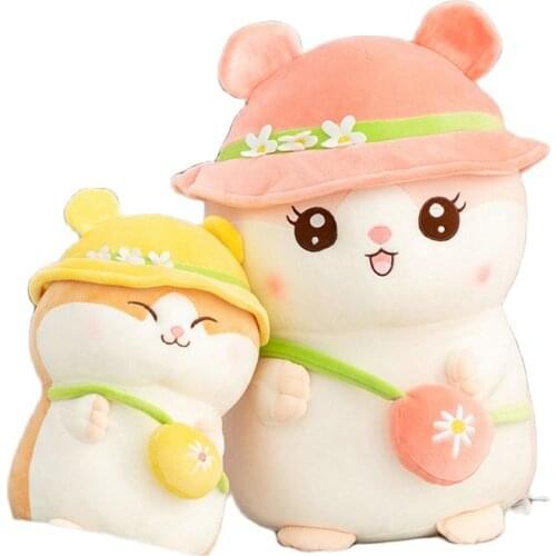 Hamtaro Hamster Plush toy Stuffed Japan Anime Hamster Plushie dolls for Children Cartoon Anime toys for Kids Xmas Birthday gift