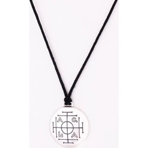 Rope Chain Viking Sepcial Rune And Pattern Will Protect Owner AGLA Antique Silver Material Zinc Alloy Famous Brand Dropshipping