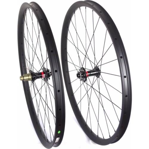 Super Light XC 29er Mtb Carbon Wheels Mountain Bicycle Boost Wheelset 30mm 36mm Width 11S 12S Cross Country