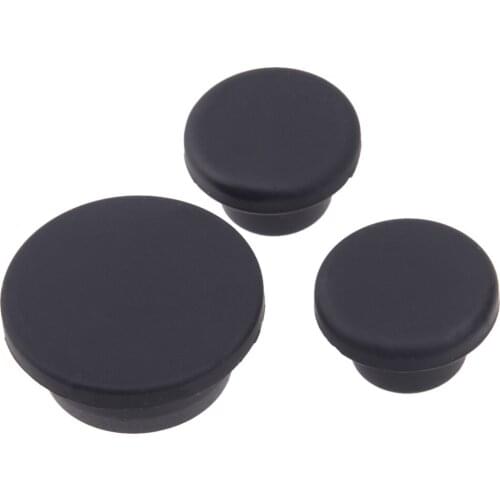 3Pcs Tailgate Plug Set Spare Tire Carrier Delete Fit For Jeep Wrangler JK 2007 2008 2009 2010 2011 2012 2013 2014 2015 2016 2017