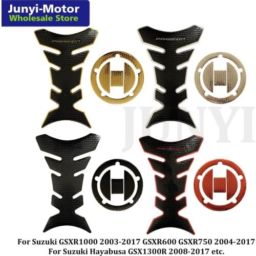 Oil Fuel Tank Pad Gas Cap Cover Sticker Kit Decal Protector Grip For Suzuki GSXR1000 GSXR750 GSXR600 GSX1300R GSXS1000 GSXS750