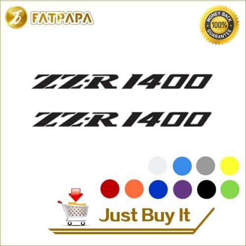 Motorcycle bike Fuel tank Wheels Fairing notebook Luggage helmet MOTO Sticker decals For Kawasaki ZZ-R1400 ZZR 1400