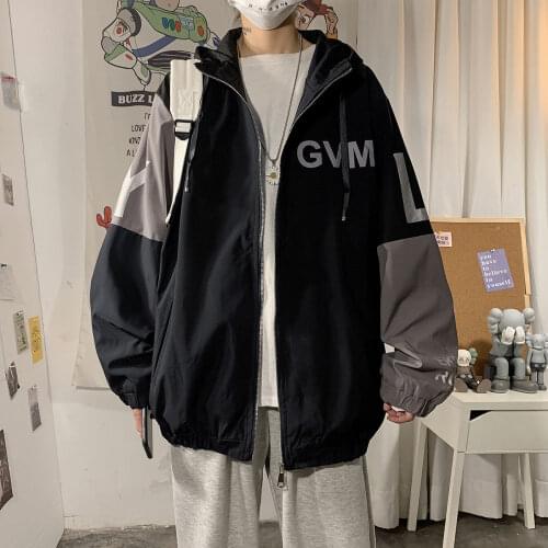 Male Coat Japanese Style Coat 2021 Autumn New Big Size Mens Korean Jackets Style Fashion Casual Loose Streetwear Jacket