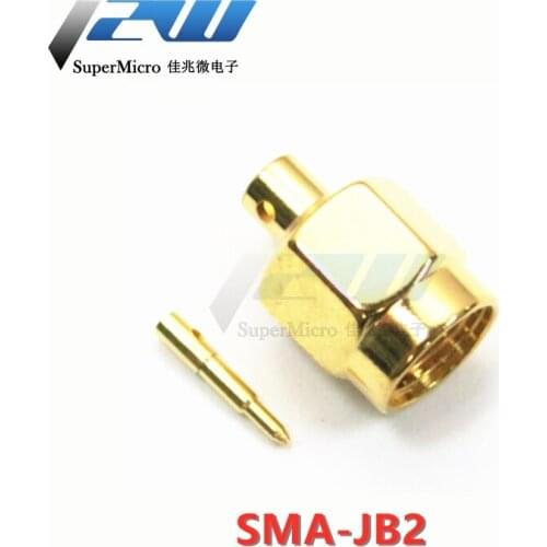 SMA male straight/elbow joint SMA-JB2/JB3 SMA-JWB welding-1.5-3 semi-flexible semi-rigid