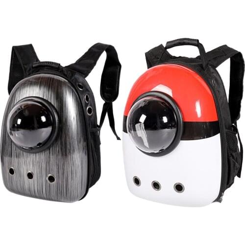 Cat Backpack Carrier Pets Bubble Backpack Ventilate Capsule Backpack Outdoor Use