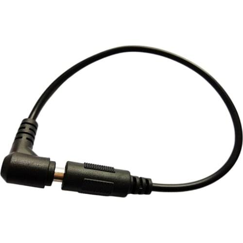 DC Power 5.5x2.1mm Female To Angle Degree Male Extension Cable Adapter For CCTV Camera DVR ,5.5/2.1 MF, 80pcs , Free shipping